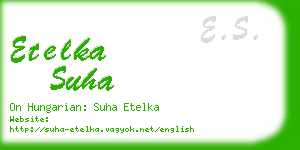 etelka suha business card